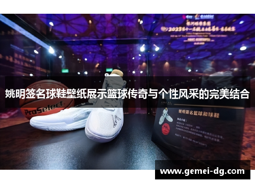 姚明签名球鞋壁纸展示篮球传奇与个性风采的完美结合